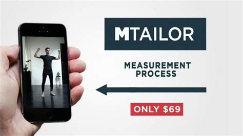 MTailor TV commercial - Measurement From Your Phone