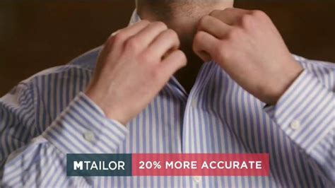 MTailor TV Spot, 'Perfectly Fitted T Shirts'