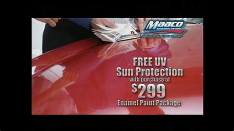 Maaco Enamel Paint Package logo