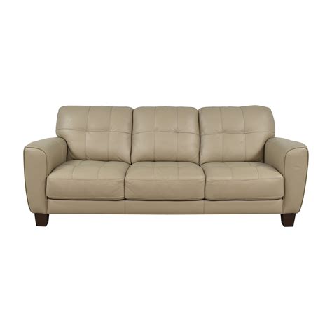 Macy's Kaleb Tufted Leather Sofa tv commercials