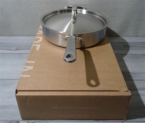 Made In Cookware Stainless Clad Saute Pan