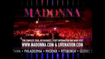 Madonna MDNA Tour TV Spot created for Live Nation