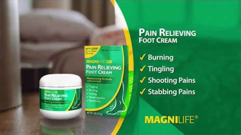 MagniLife Pain Relieving Foot Cream TV Spot, 'Get Relief'