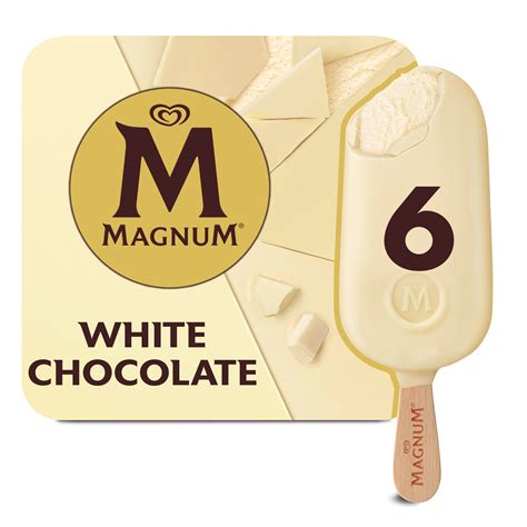 Magnum White Ice Cream logo
