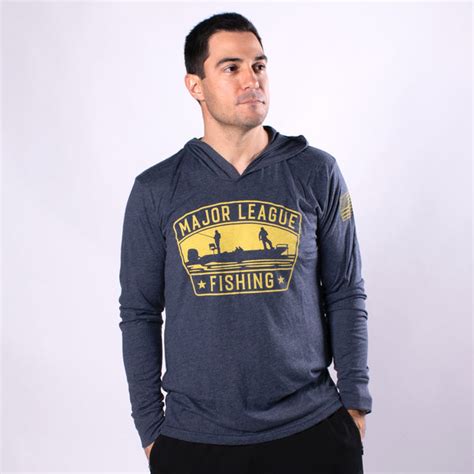 Major League Fishing Fishermen Tri-Blend Hoodie logo