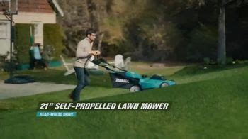 Makita Self-Propelled Lawn Mower TV commercial - Unfold the Possibilites