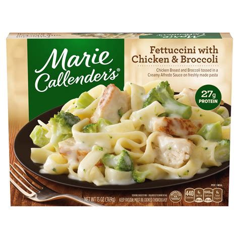 Marie Callender's Fettuccine With Chicken & Broccoli