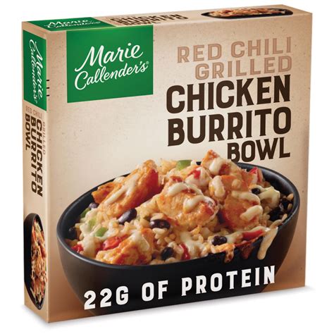 Marie Callender's Red Chili Grilled Chicken Burrito Bowl