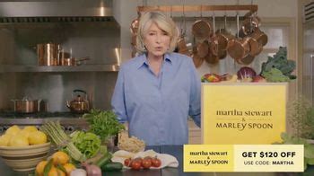 Marley Spoon TV Spot, 'Like No Other: Get $120 Off' featuring Martha Stewart
