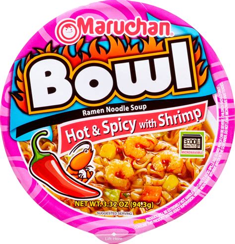 Maruchan Bowl Hot & Spicy Shrimp logo