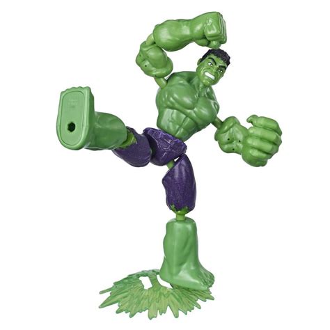 Marvel (Hasbro) Bend And Flex 6-Inch Flexible Hulk Action Figure tv commercials