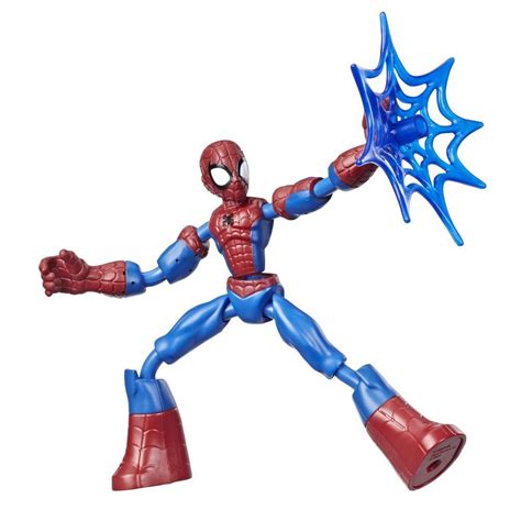 Marvel (Hasbro) Bend And Flex 6-Inch Flexible Spider-Man Action Figure logo