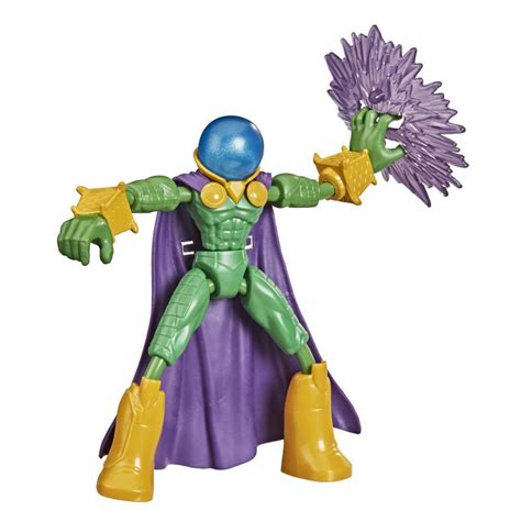 Marvel (Hasbro) Bend and Flex 6-Inch Flexible Mysterio Action Figure logo