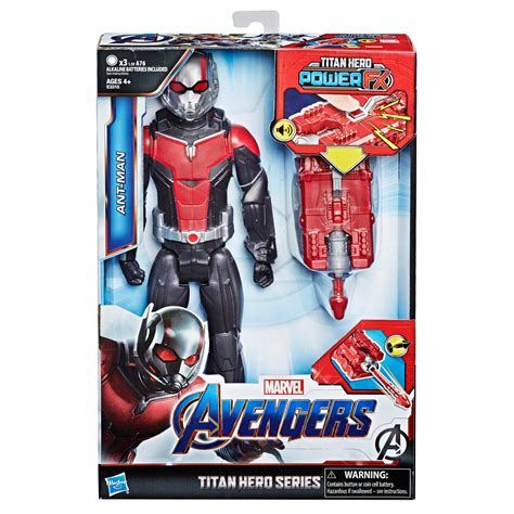 Marvel (Hasbro) Marvel Avengers: Endgame Titan Hero Series Power FX Ant-Man 12-Inch tv commercials