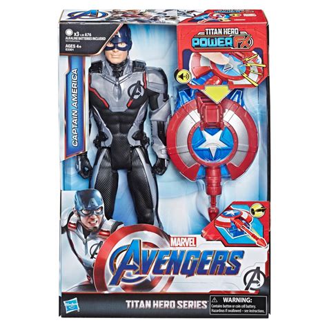 Marvel (Hasbro) Marvel Avengers: Endgame Titan Hero Series Power FX Captain America 12-Inch tv commercials