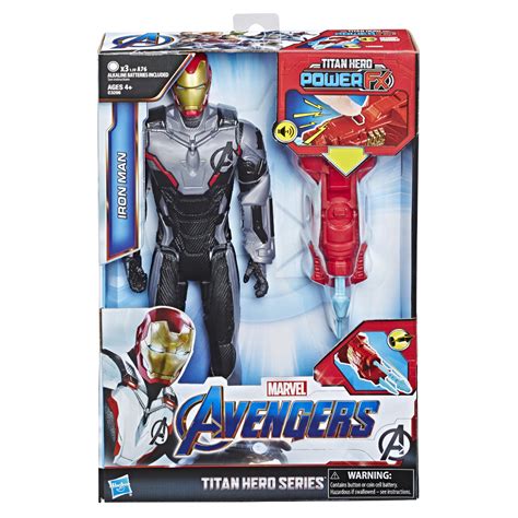 Marvel (Hasbro) Marvel Avengers: Endgame Titan Hero Series Power FX Iron Man 12-Inch tv commercials