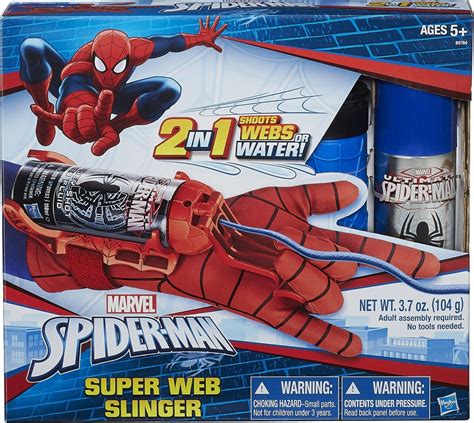 Marvel (Hasbro) Spider Man Mega Blaster Web Shooter logo
