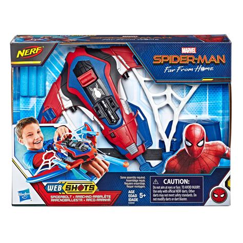 Marvel (Hasbro) Spider-Man Web Shots Scatterblast Blaster Toy logo