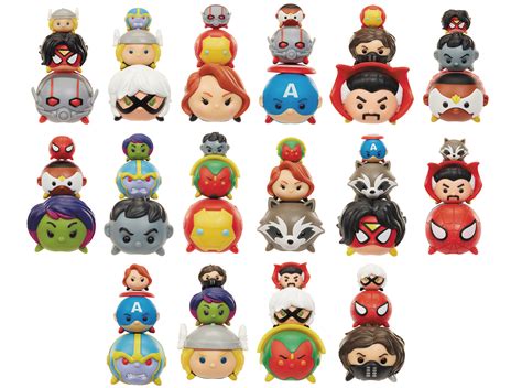 Marvel Tsum Tsum (Jakks Pacific) 3-Pack logo