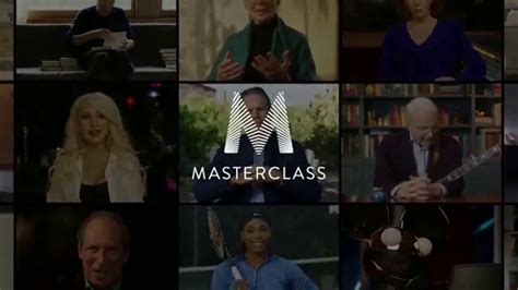 Masterclass TV Spot, 'Greatest Masters' Ft. Christina Aguilera, Steph Curry featuring Christina Aguilera