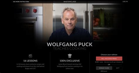 Masterclass TV Spot, 'Wolfgang Puck Teaches Cooking' Feat. Wolfgang Puck