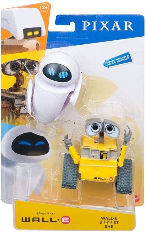 Mattel Disney Pixar Wall-E & EVE Figures