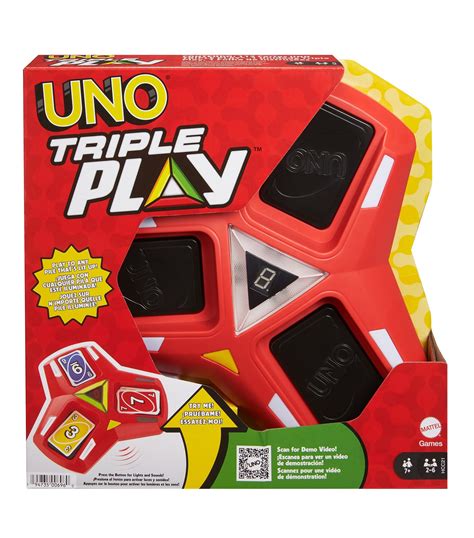 Mattel Games UNO Triple Play logo