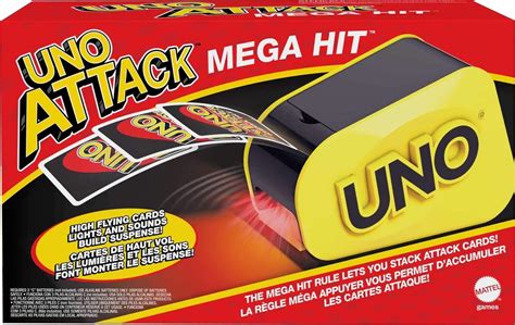 Mattel Games Uno Attack Mega Hit logo