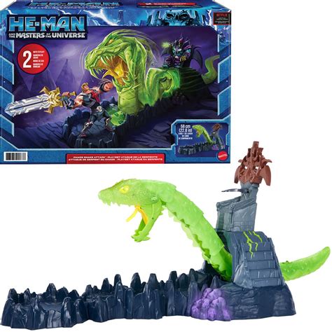 Mattel He-Man And The Masters Of The Universe Chaos Snake Attack Playset tv commercials