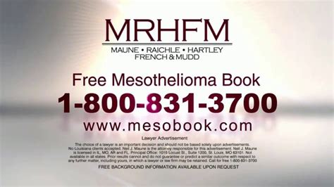 Maune Raichle Hartley French & Mudd, LLC TV Spot, 'Free Mesobook'