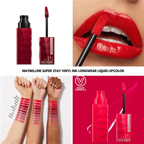 Maybelline New York Super Stay Vinyl Ink Longwear Liquid Lipcolor tv commercials