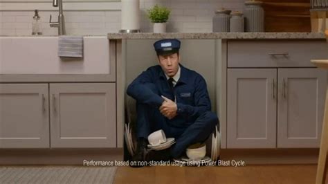 Maytag TV commercial - Pizza Maytag Man