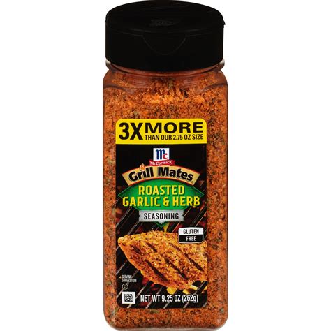 McCormick Grill Mates Roasted Garlic & Herb Seasoning logo