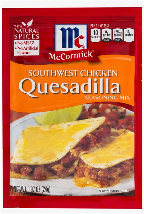 McCormick Quesadilla: Southwest Chicken tv commercials