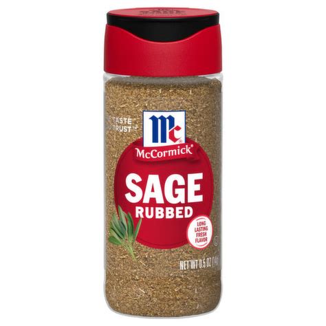 McCormick Rubbed Sage logo