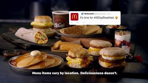 McDonald's All Day Breakfast Menu TV Spot, 'Celebration' featuring Skyler James