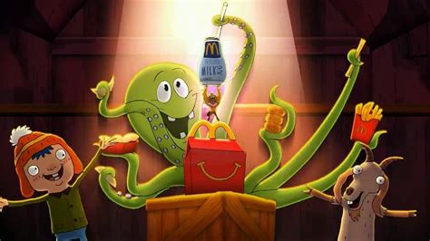 McDonalds Happy Meal TV commercial - Ant vs. Octopus