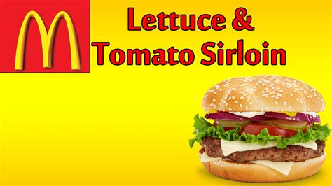 McDonald's Lettuce & Tomato Sirloin Third Pound Burger tv commercials