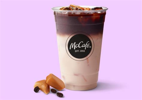 McDonald's McCafé Iced Caramel Macchiato logo