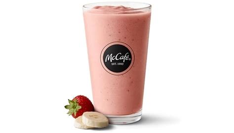 McDonald's McCafé Strawberry Banana Smoothie tv commercials