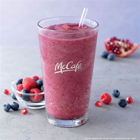 McDonald's McCafe Blueberry Pomegranate Smoothie tv commercials