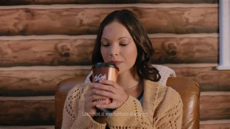 McDonalds McCafe White Chocolate Mocha TV commercial