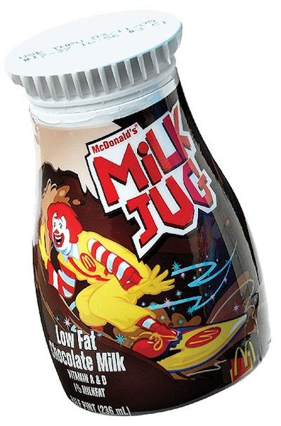 McDonald's Milk Jug logo