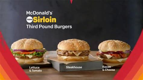 McDonald's Sirloin Third Pound Burger TV Spot, 'Edición Limitada'