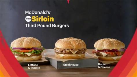 McDonald's Sirloin Third Pound Burger TV Spot, 'Limited Edition' featuring Tunisha Hubbard
