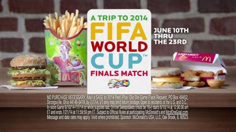 McDonald's TV Spot, '2014 FIFA World Cup: Like Father, Like Son' featuring Dale Inghram