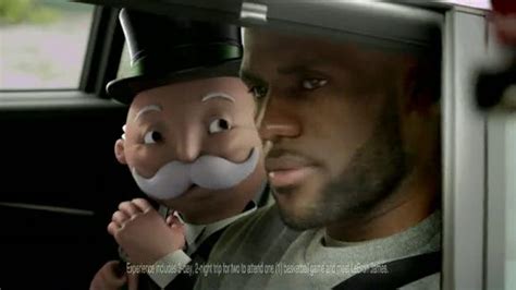 McDonalds TV commercial - Monopoly: Playing for Greatness Feat. LeBron James