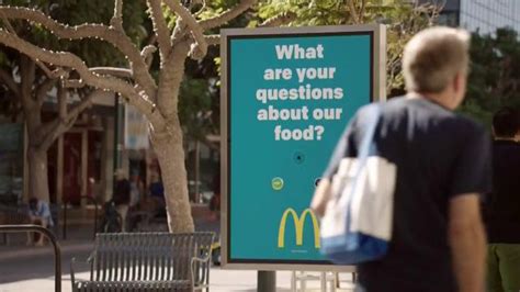 McDonalds TV commercial - Our Food. Your Questions.