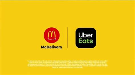McDonalds TV commercial - Uber Eats: $0 Delivery Fee