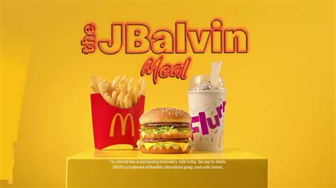 McDonald's The J Balvin Meal tv commercials